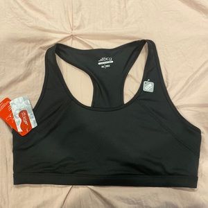 BCG brand black sports bra. XL NWT